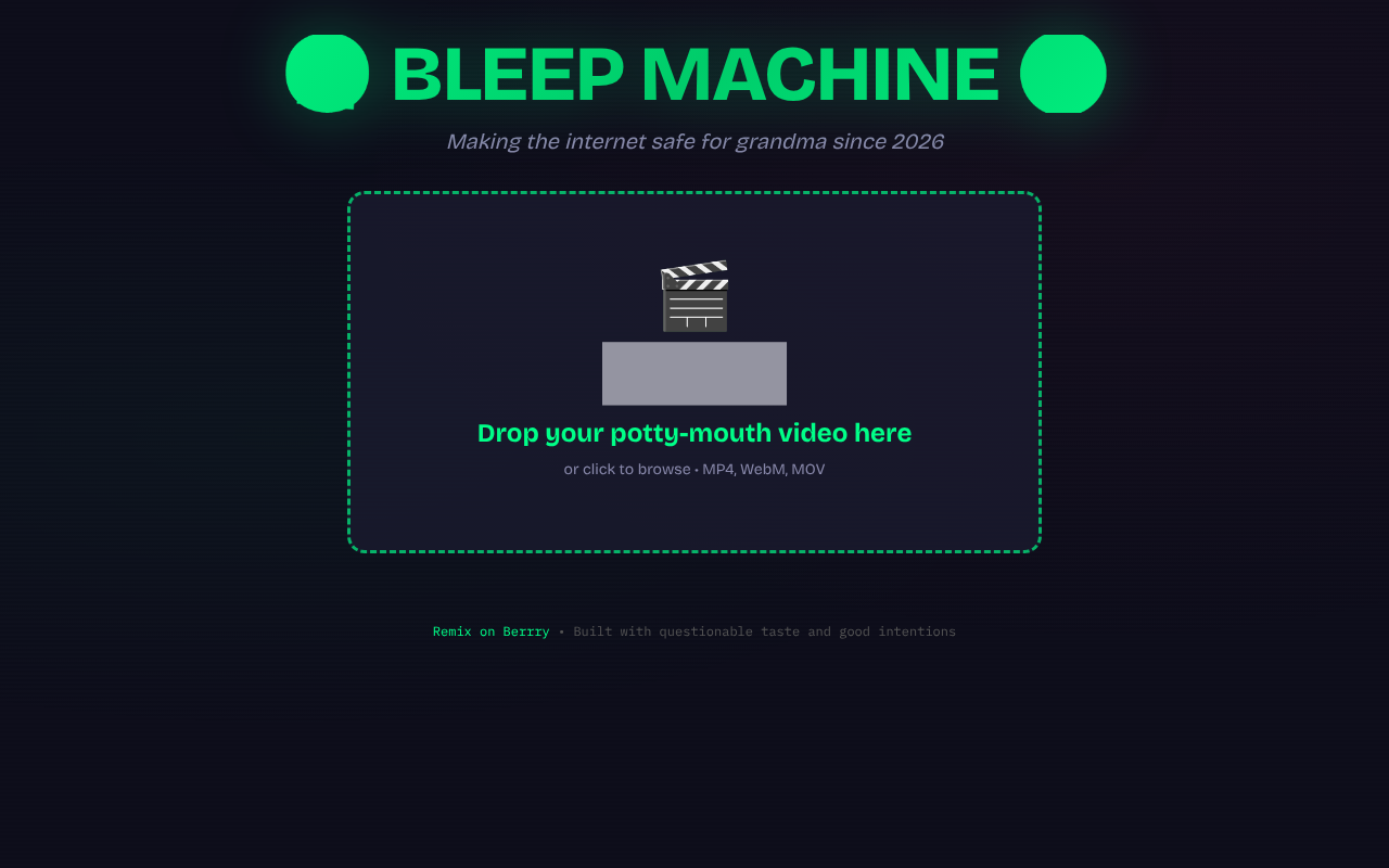 bleepitout app