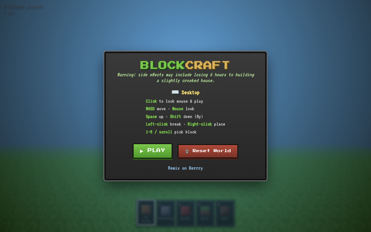 blockcraft-mini-minecraft app
