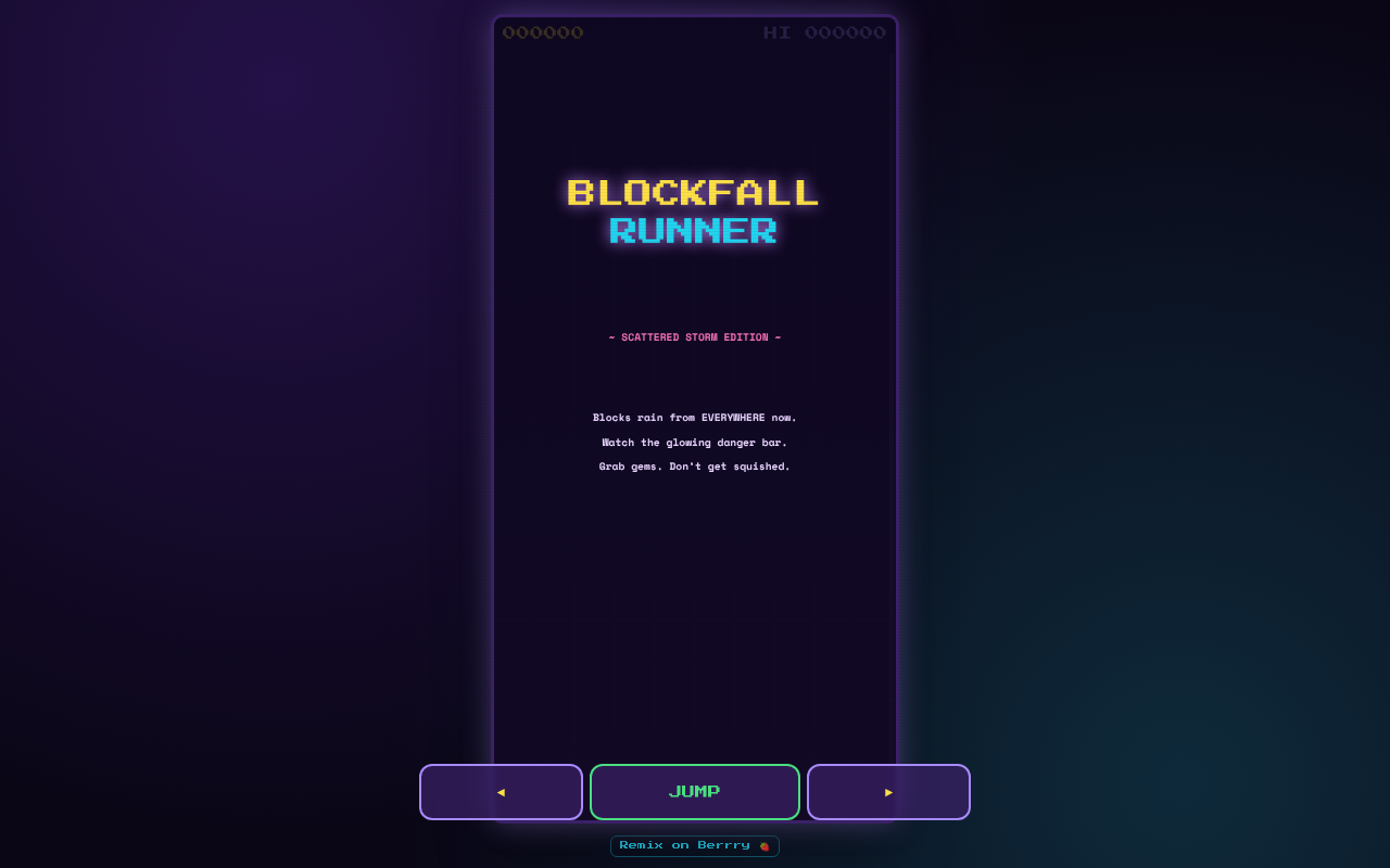 blockfall-runner-scattered app