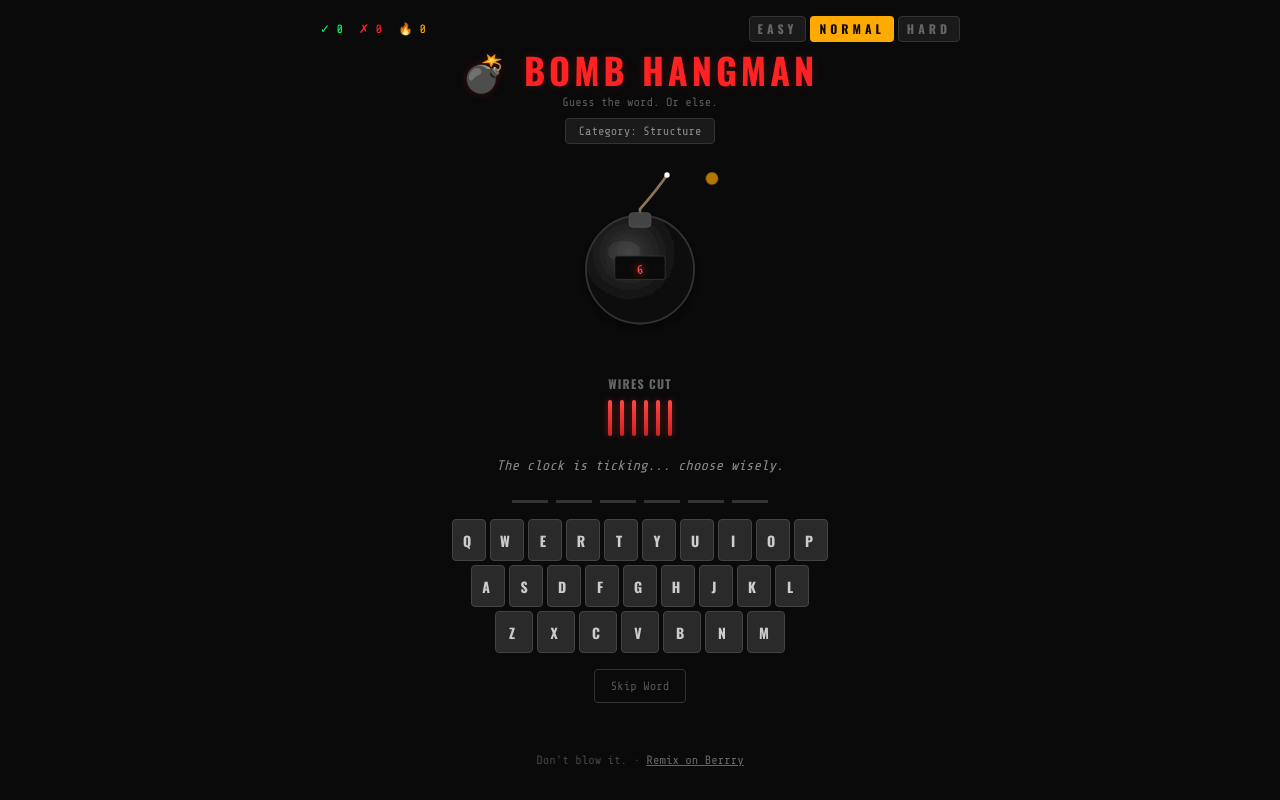 bombhangman app