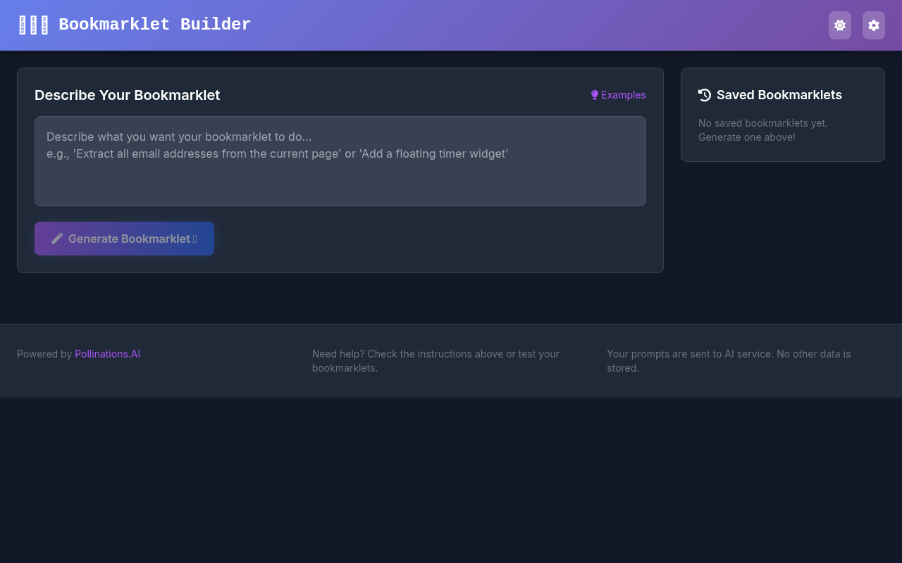 bookmarkletbuilder app