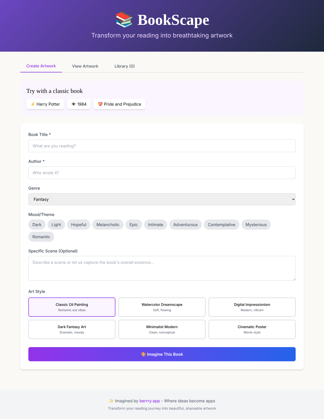 bookscape app
