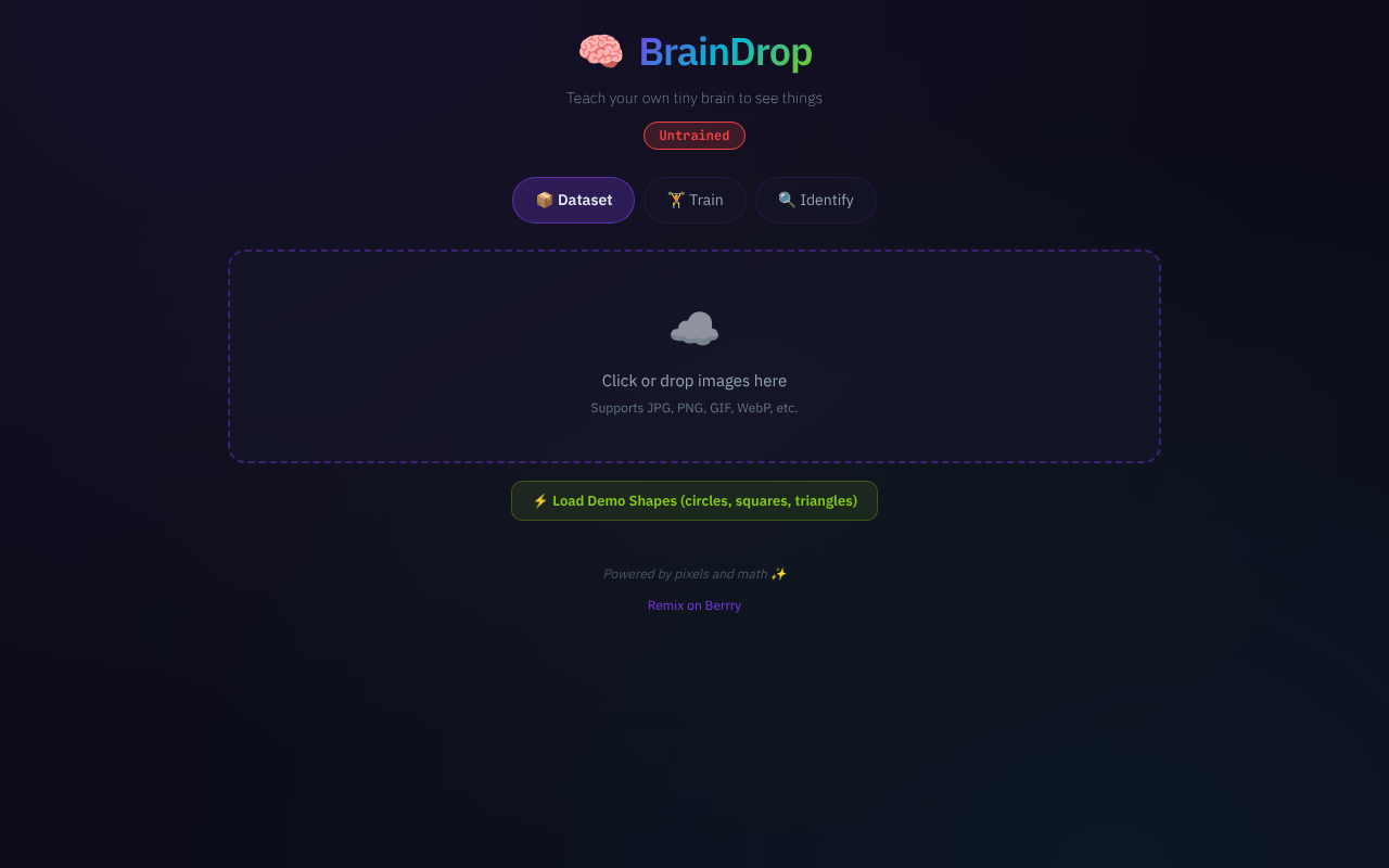 BrainDrop screenshot