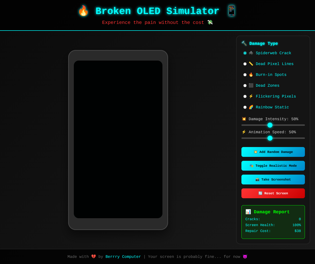 brokenoled app