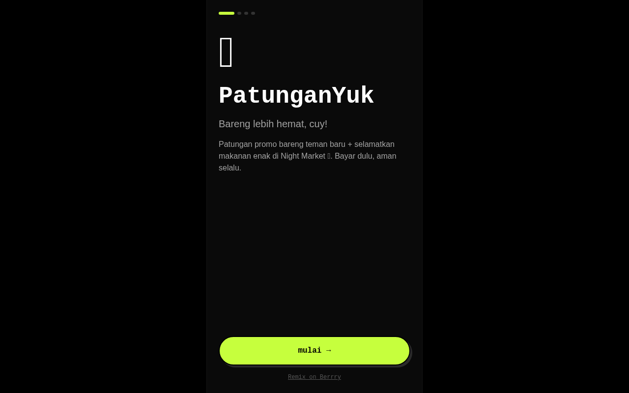 PatunganYuk screenshot