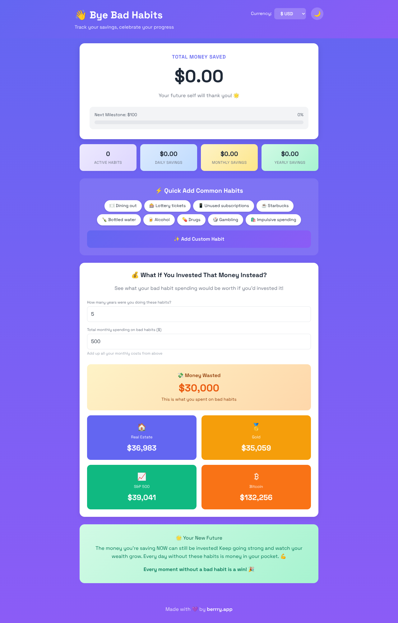 byebadhabits app