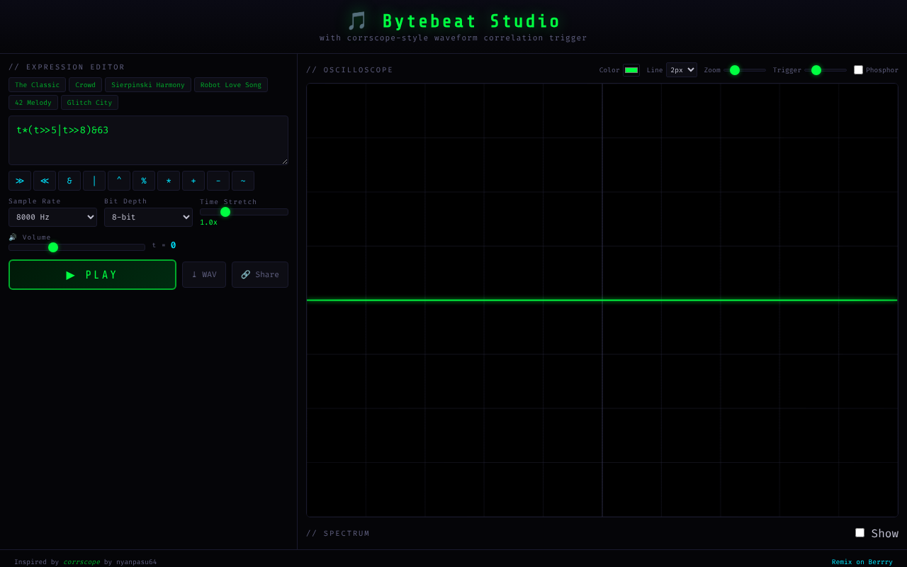 bytebeat-studio app