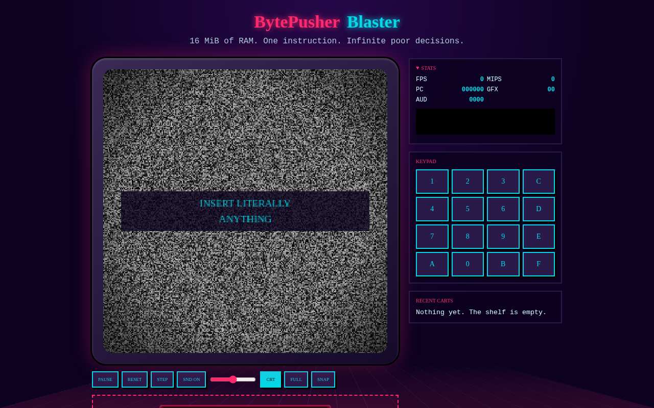 BytePusher Blaster screenshot