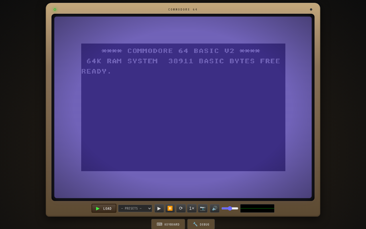 c64emu app