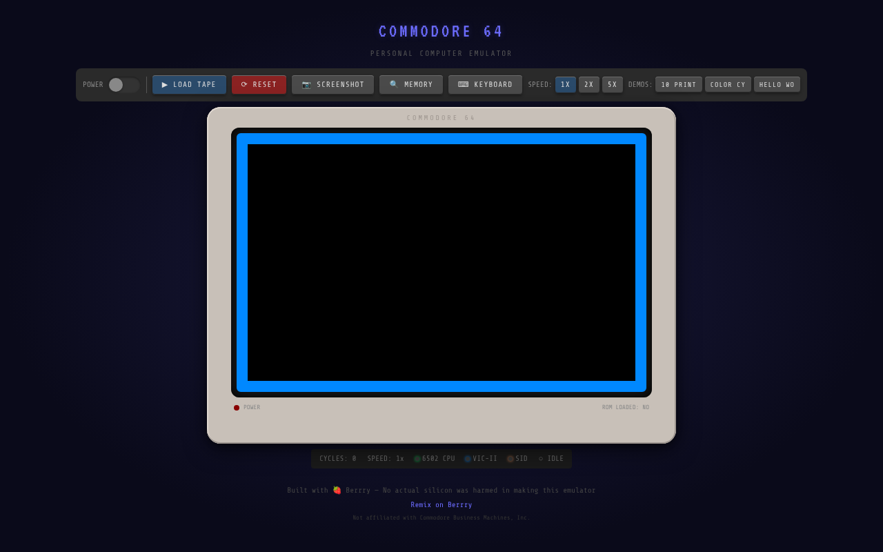c64emulator app