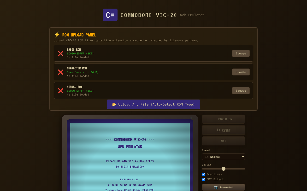 c64vic20 app