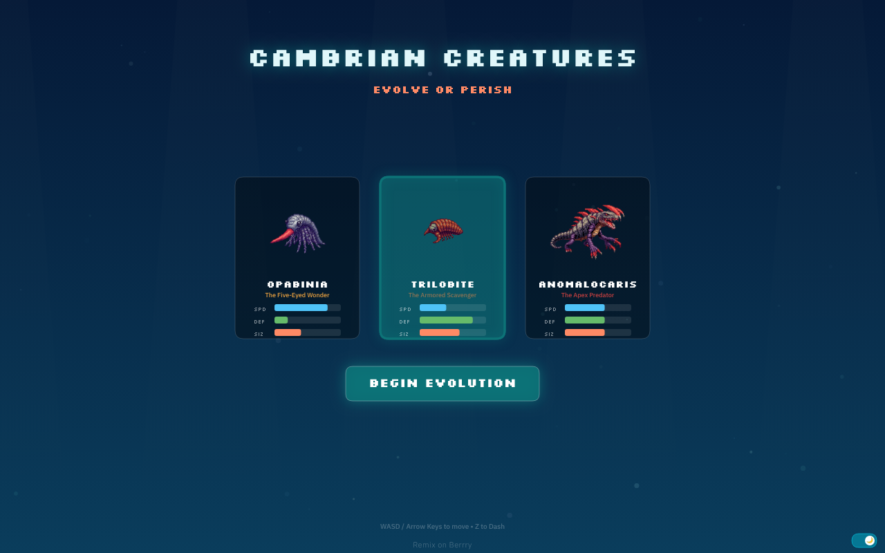 cambrian-creatures app
