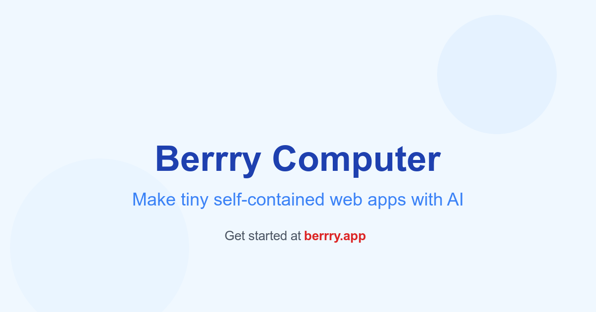 Webapp screenshot
