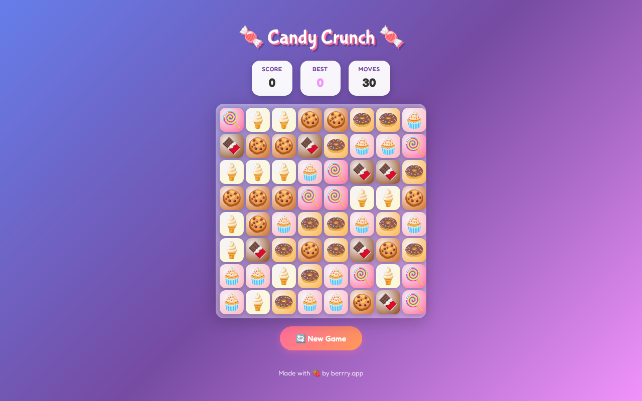 Candycrunch screenshot