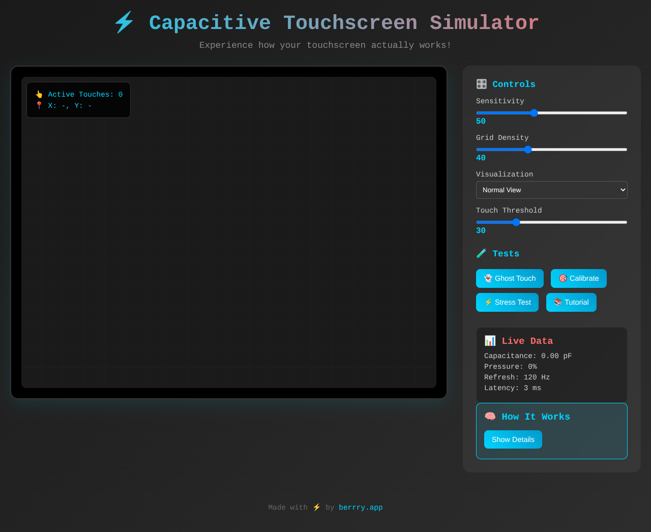 capacitive app