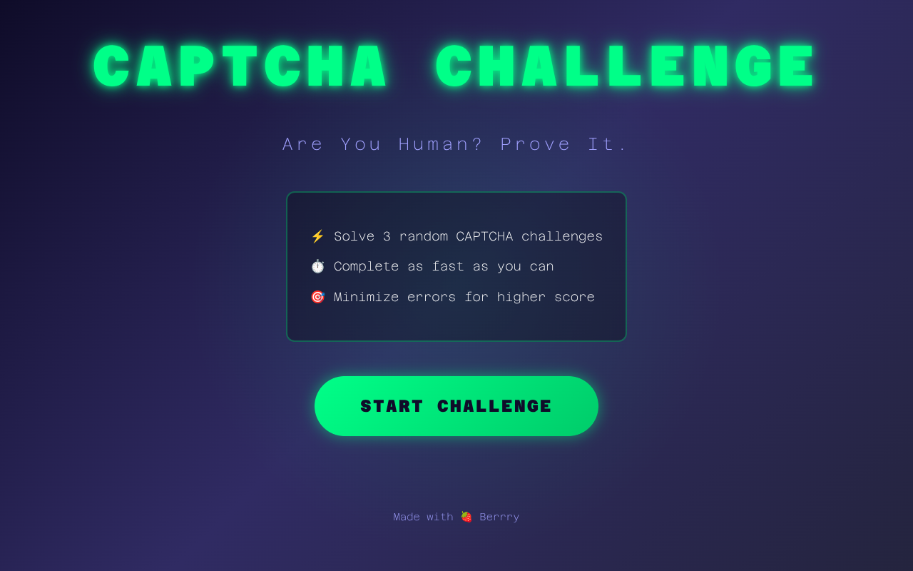 captchachallenge app