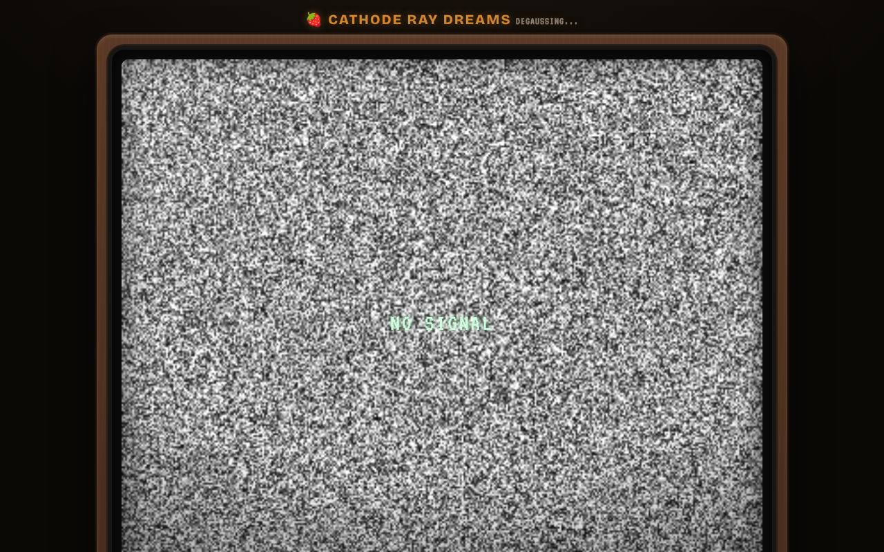 cathode-ray-dreams app