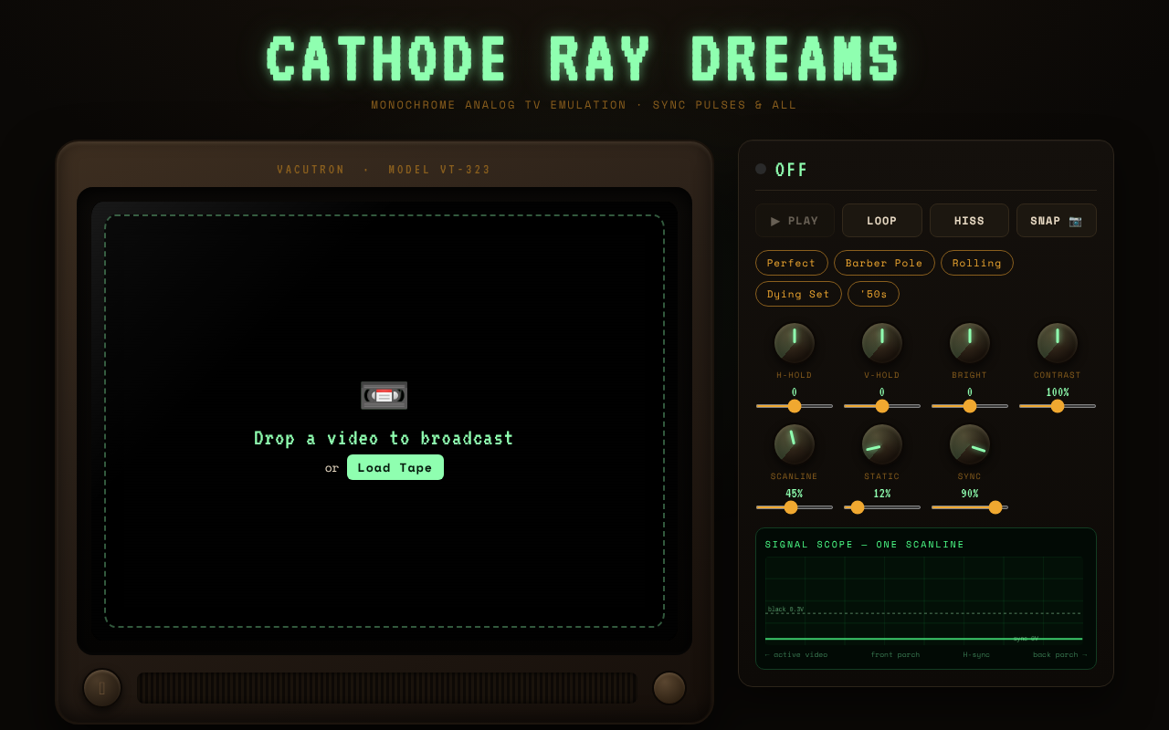 cathode-ray app