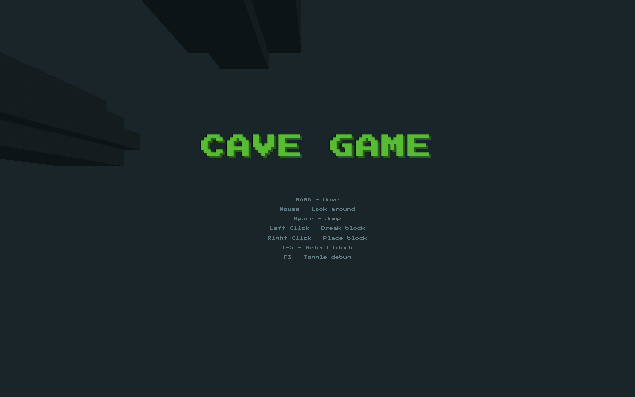 cave-game app