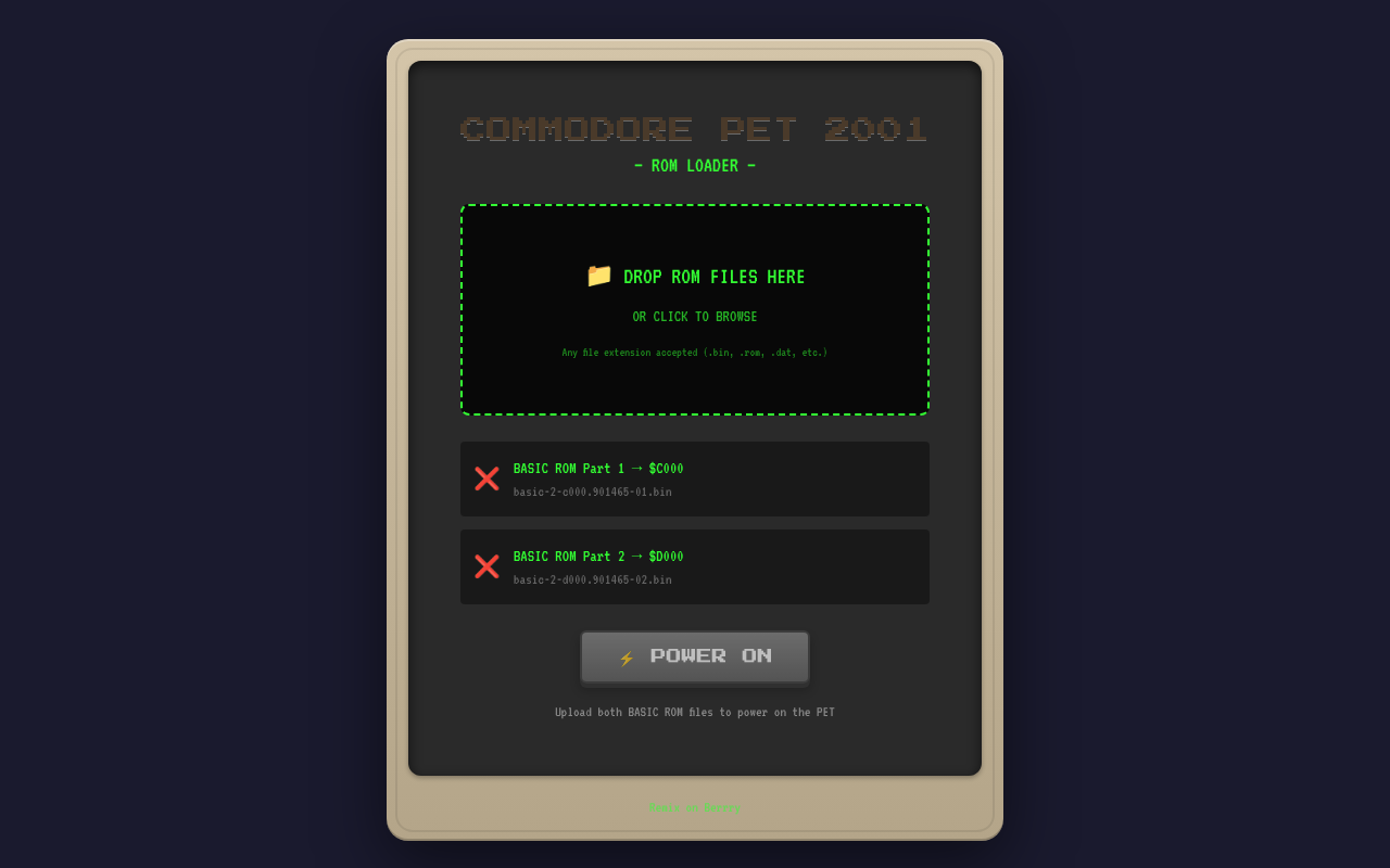 cbm-pet app