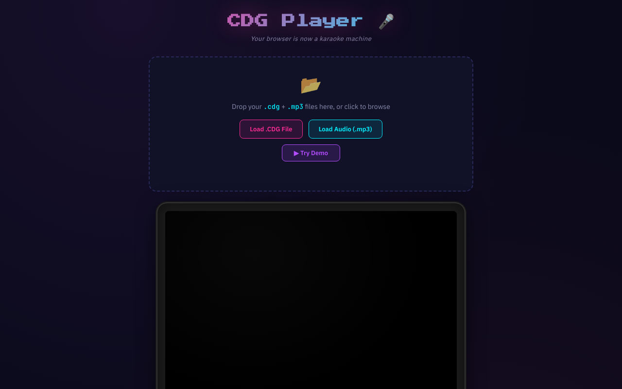 cdgplayer app