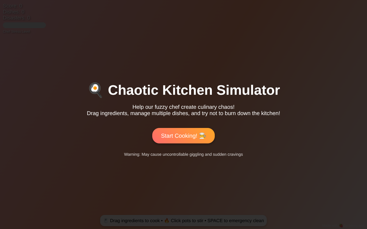 chaotickitchen app