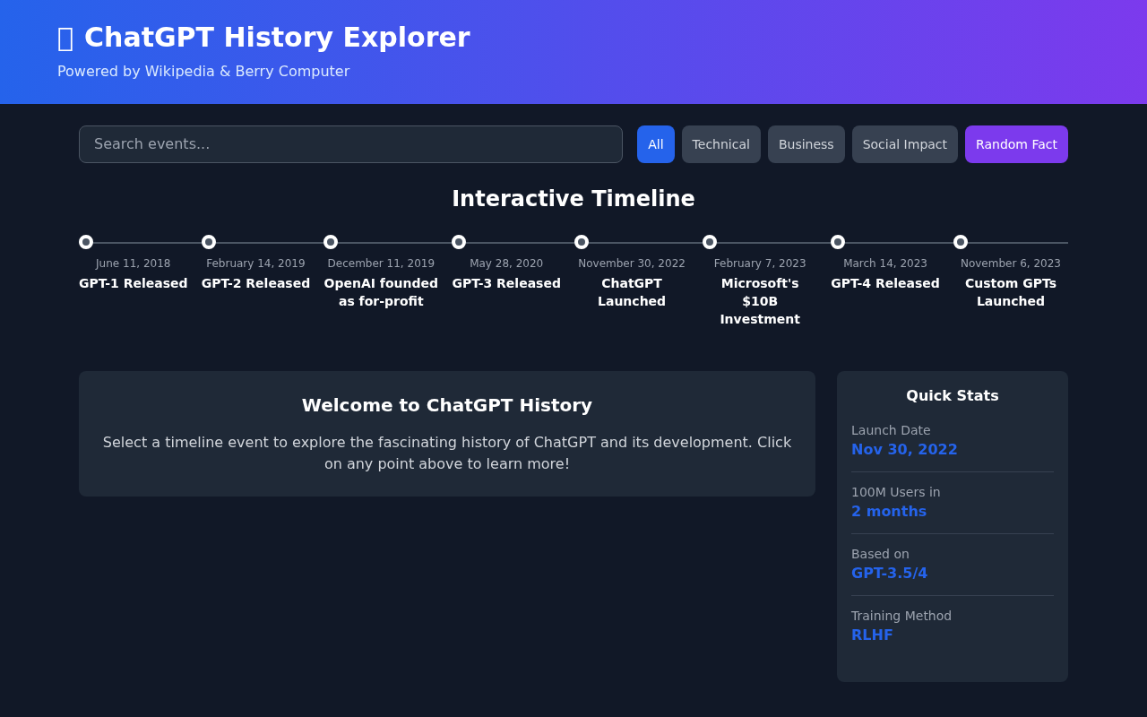 chatgpthistory app
