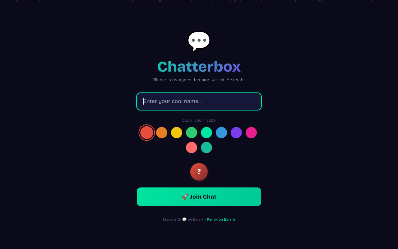 chatroom app