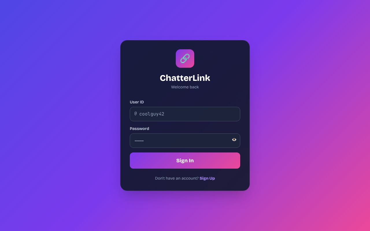 chatterlink-social app