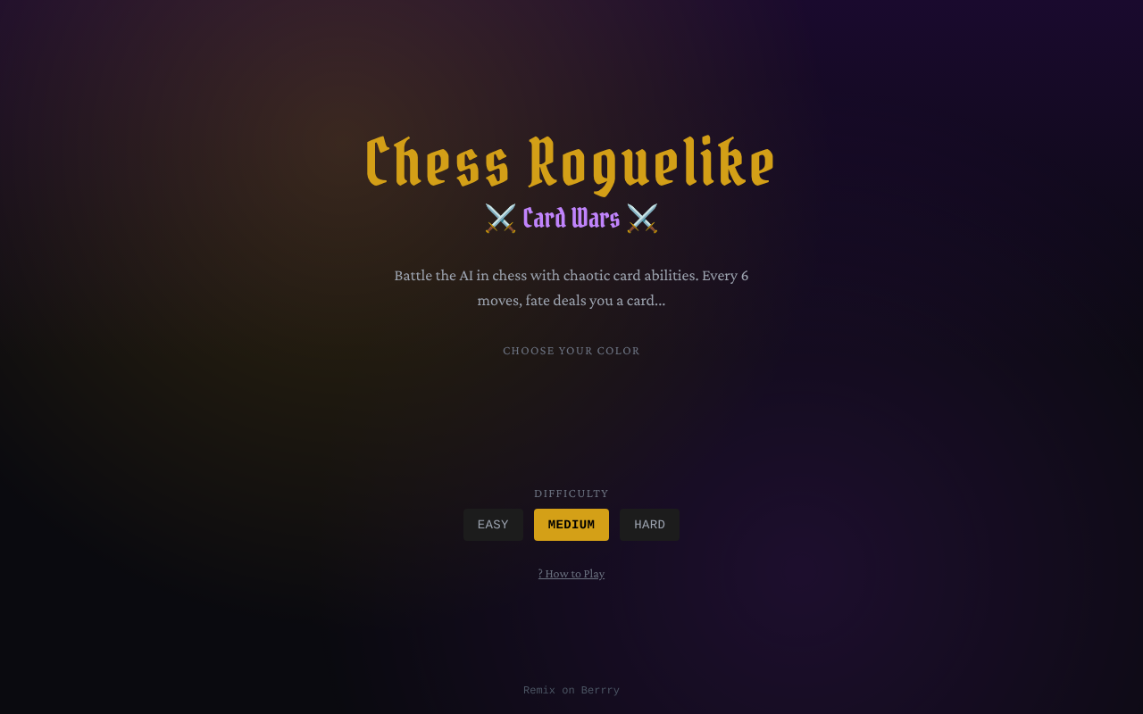 chess-cardwars app
