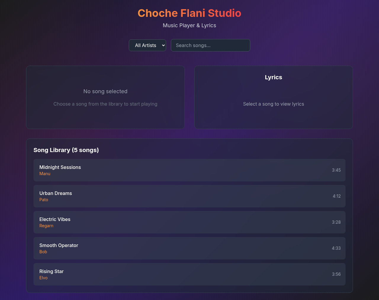 chocheflani app