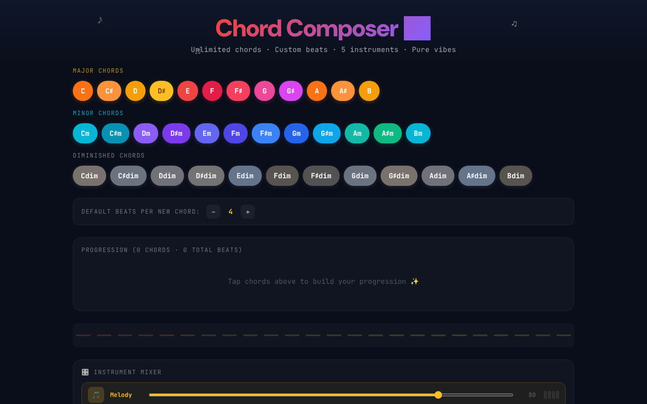chordcomposer app
