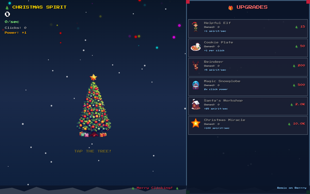 christmasclicker app