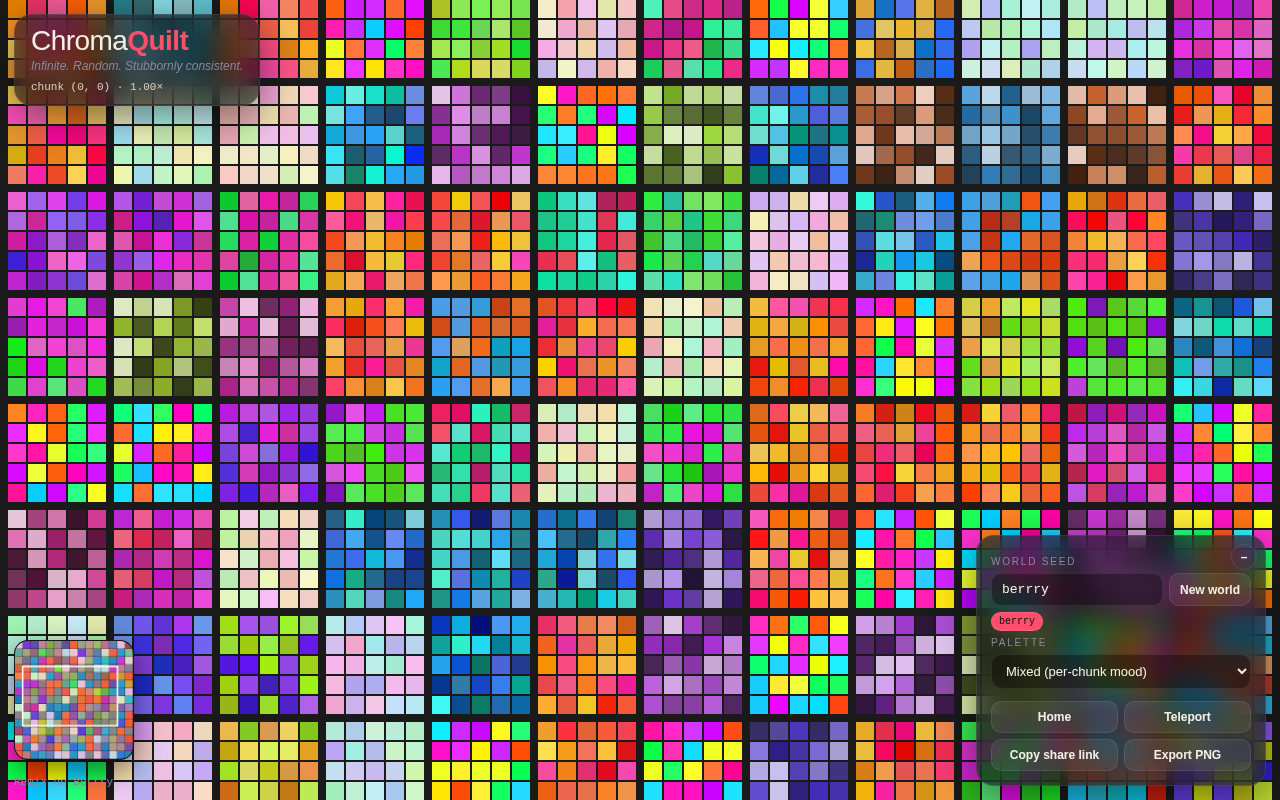 Chroma Quilt screenshot