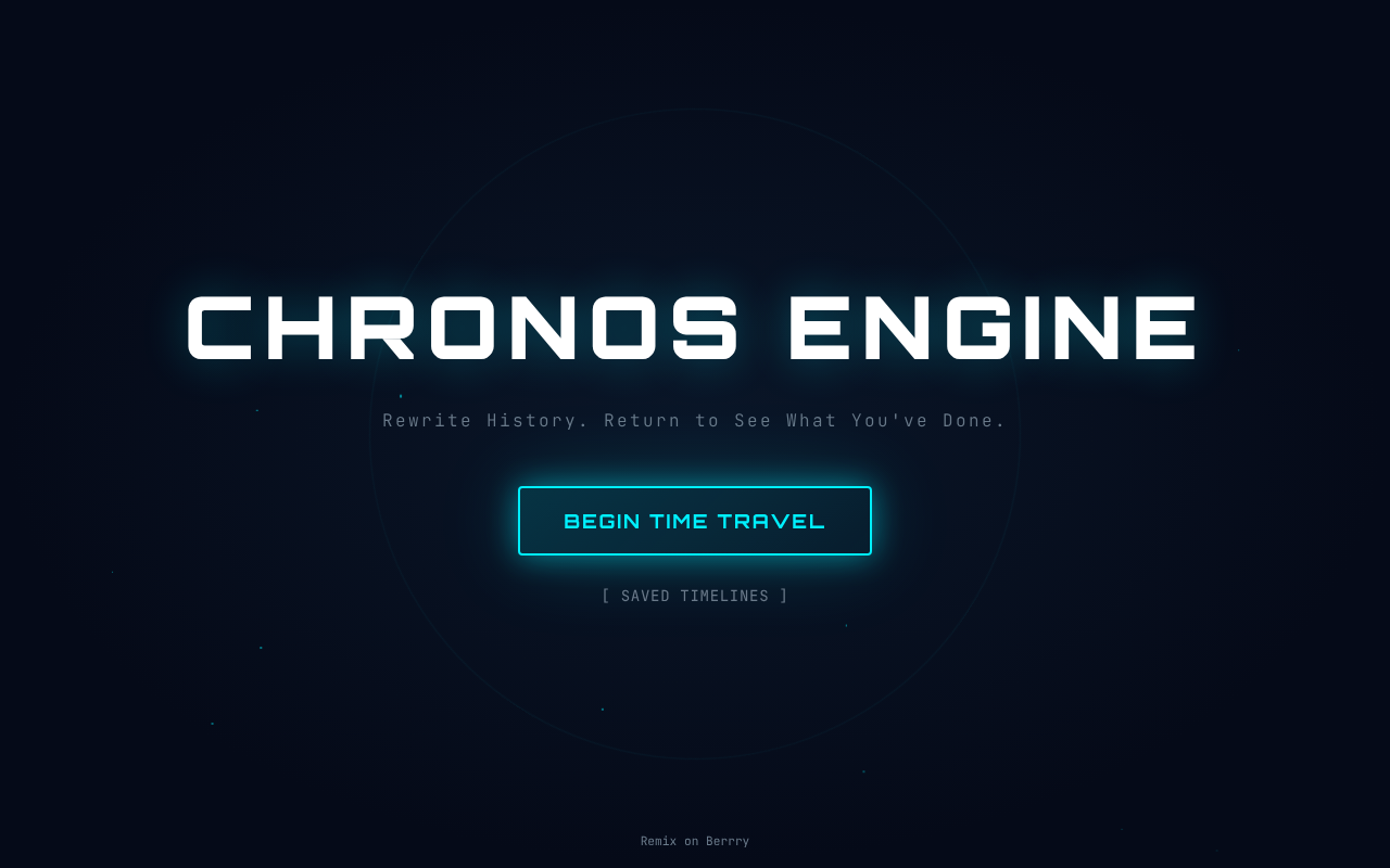 chronosengine app