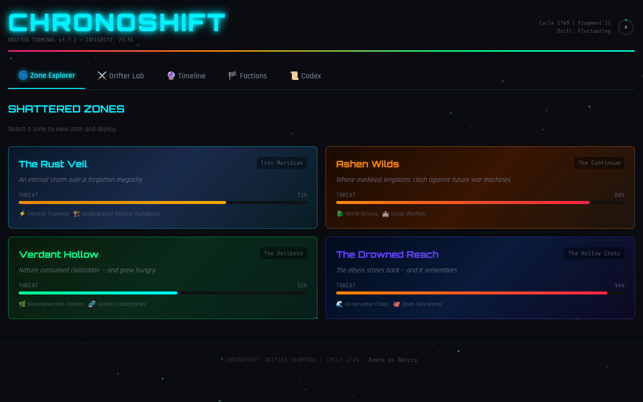 chronoshift app