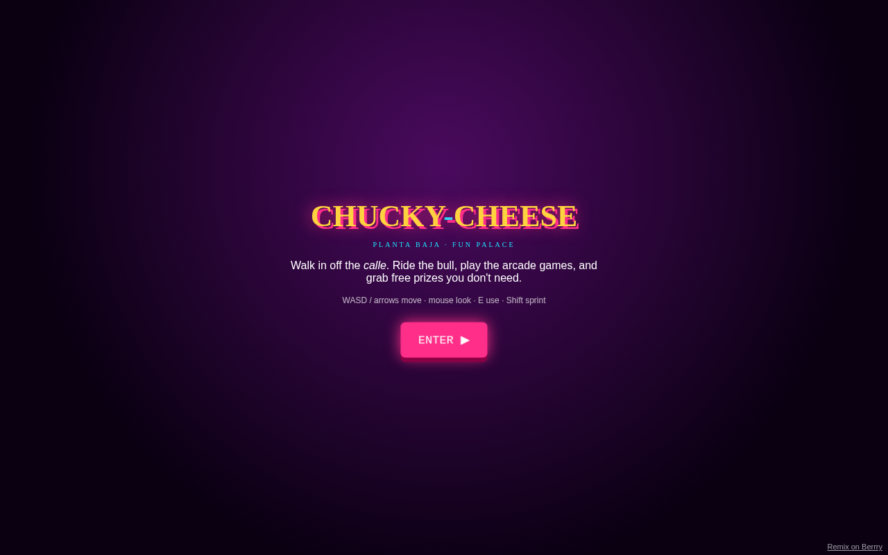 Chucky's Fun Palace screenshot