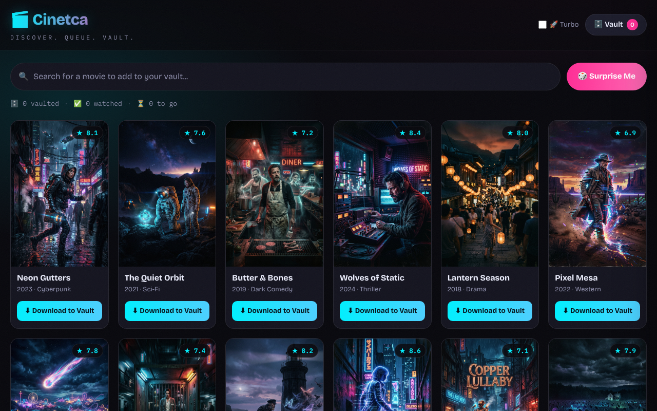 cinevault-your-personal app