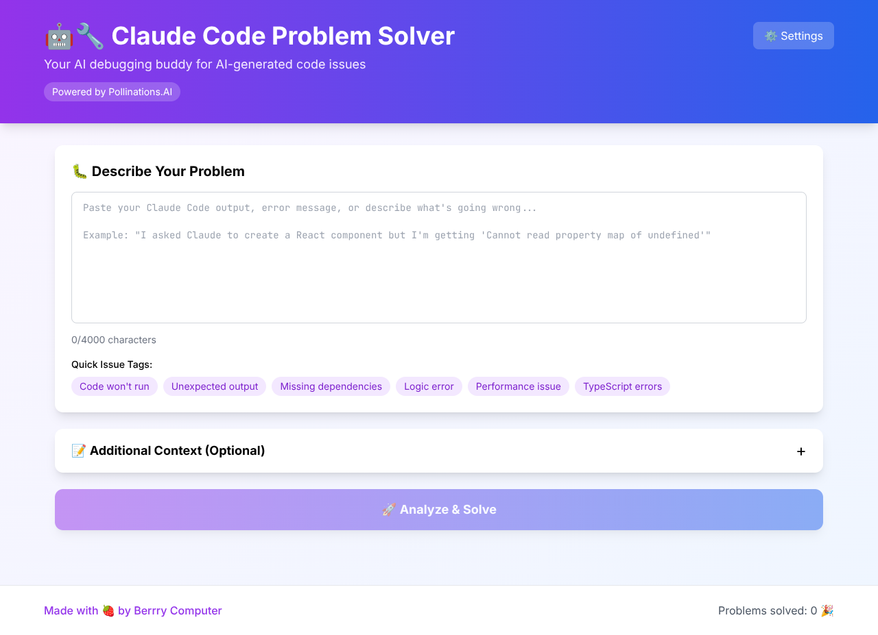 claudehelp app