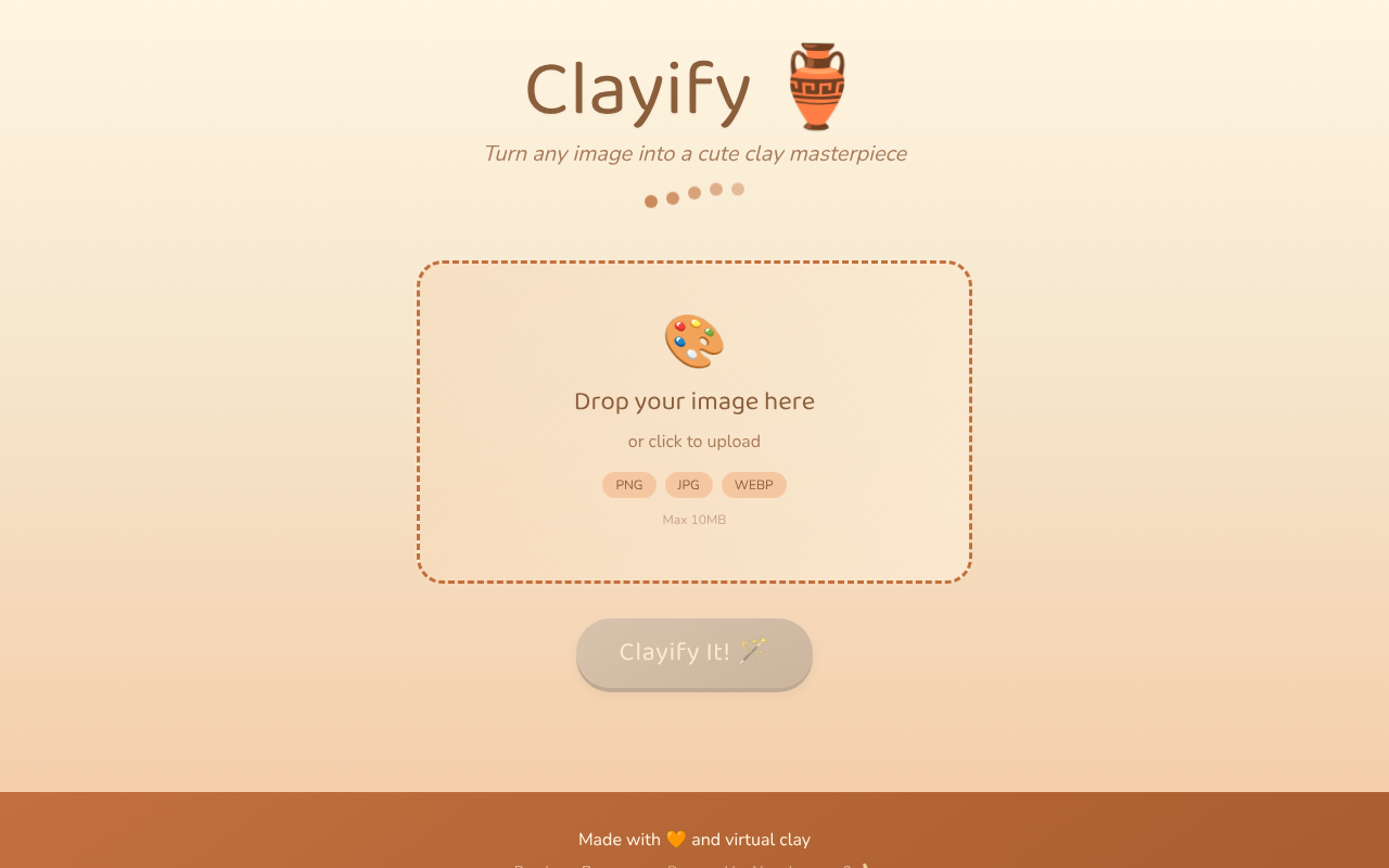 clayify app