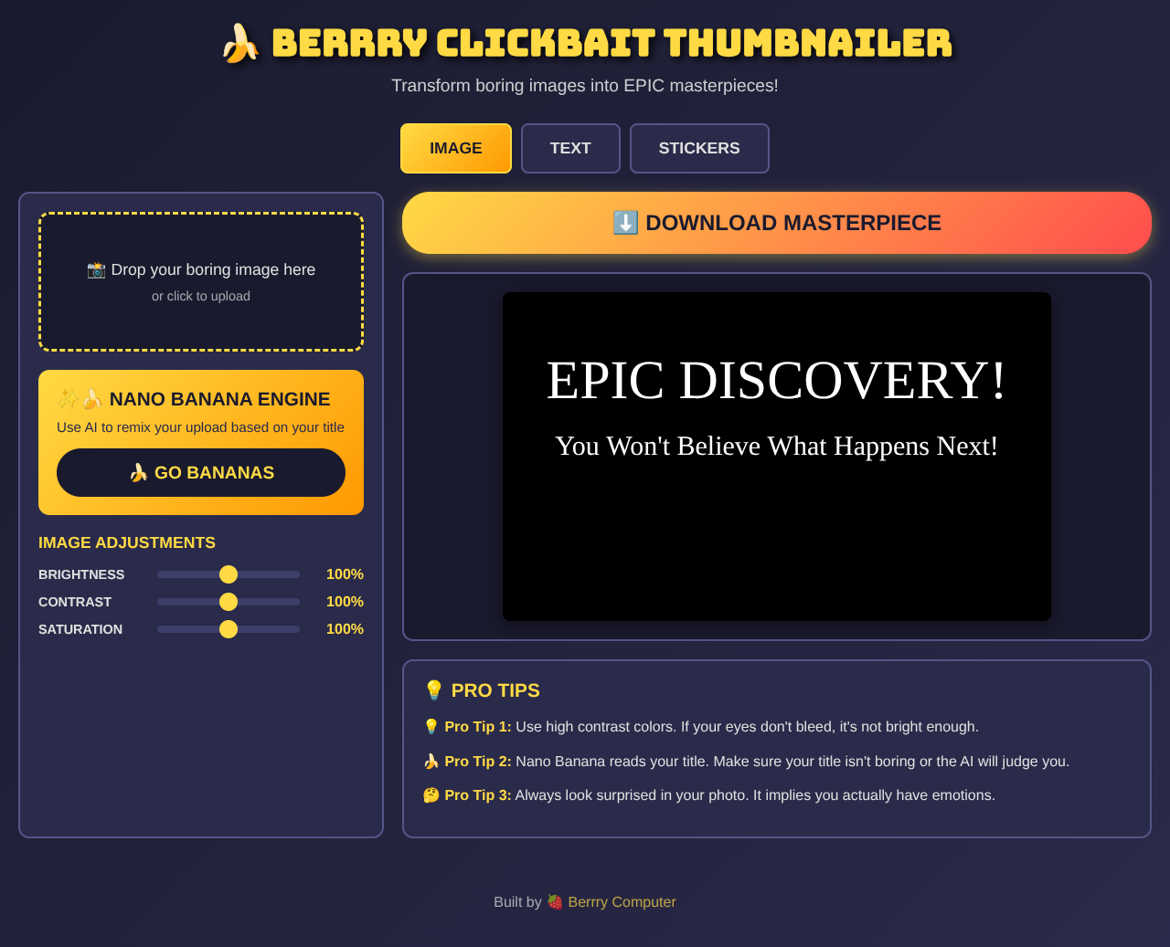 clickbait app