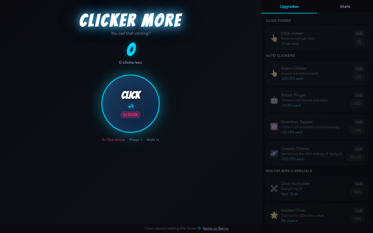 clickermore app
