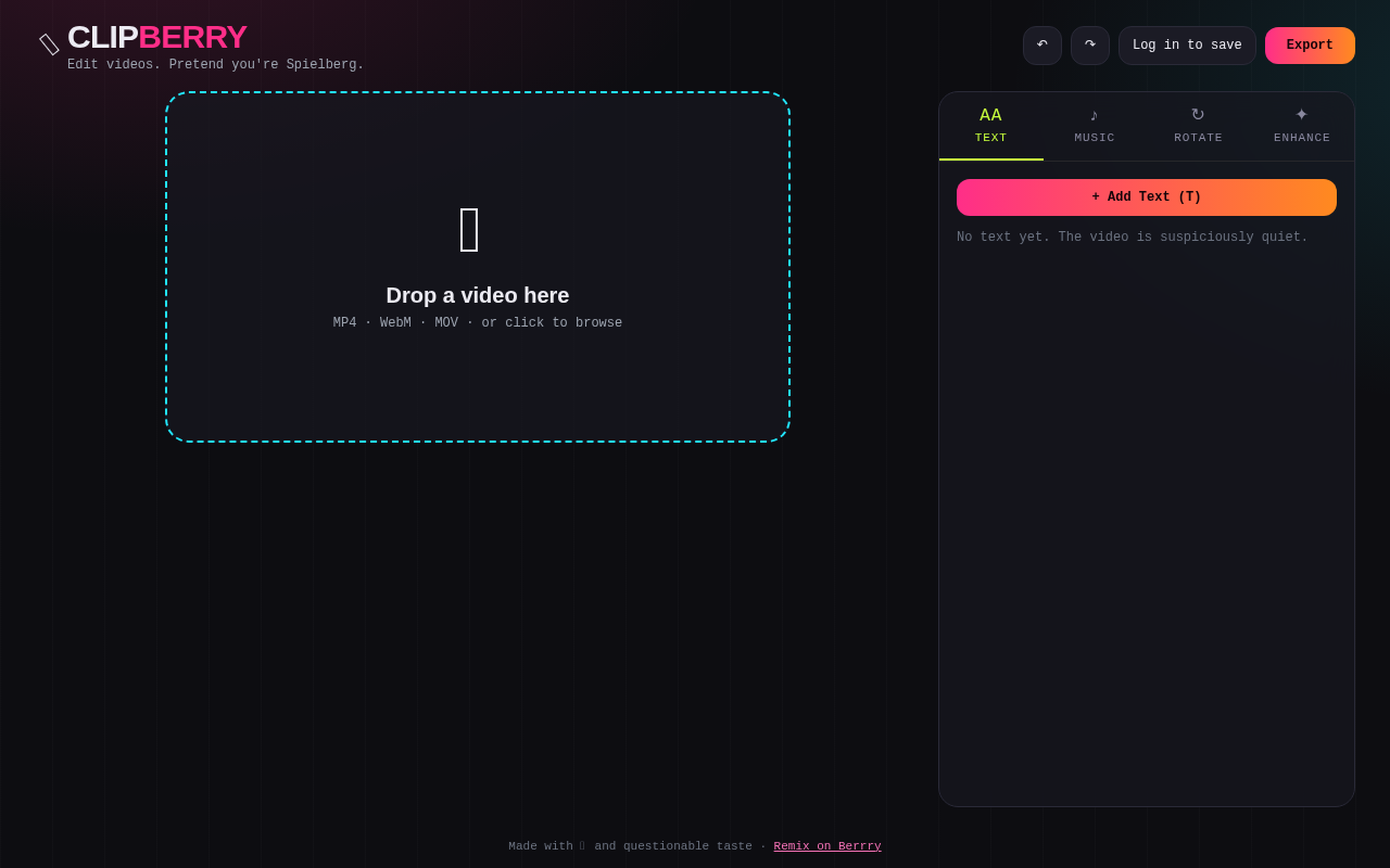 clip-berry-tiny app