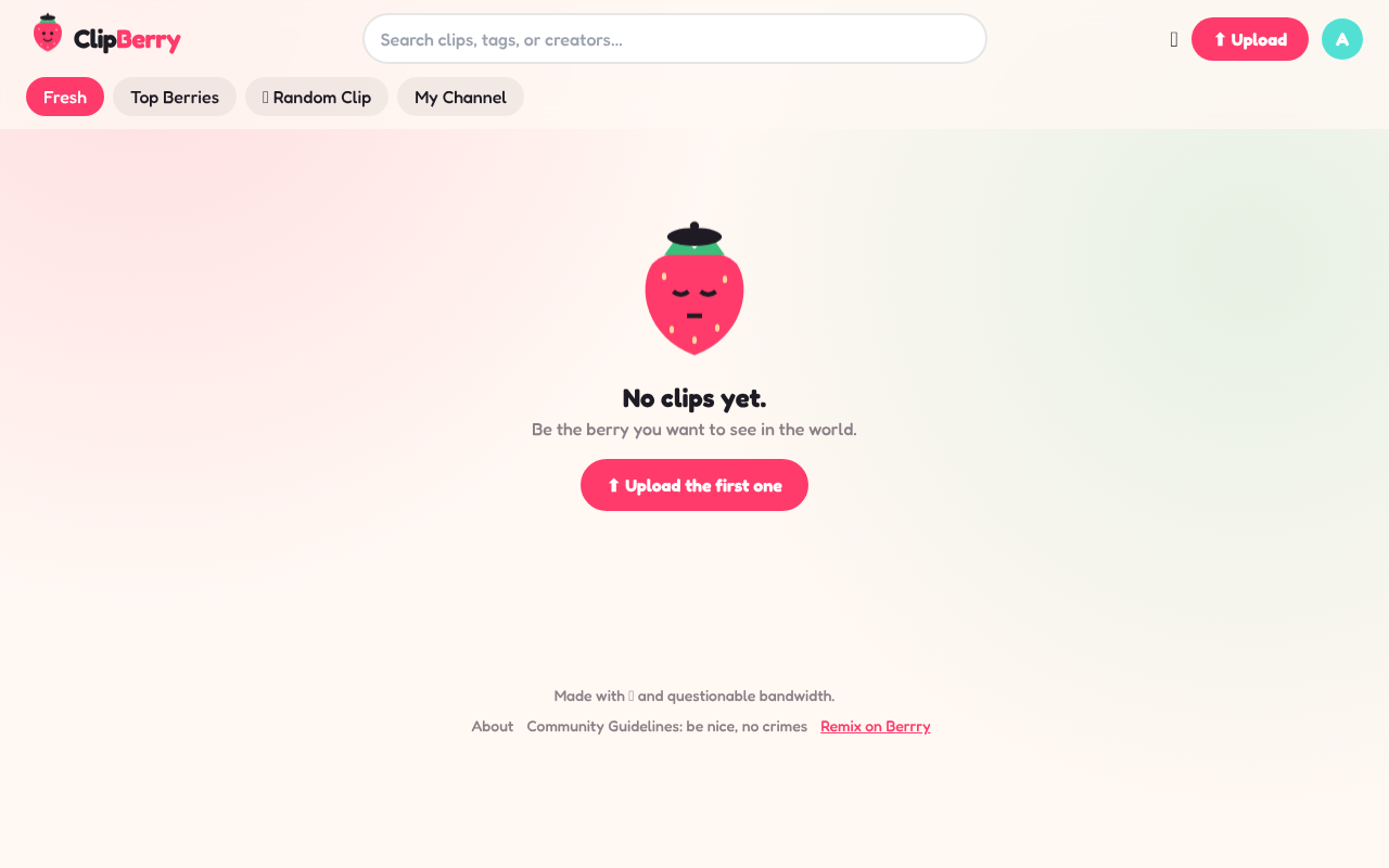 clipberry-tiny-video app