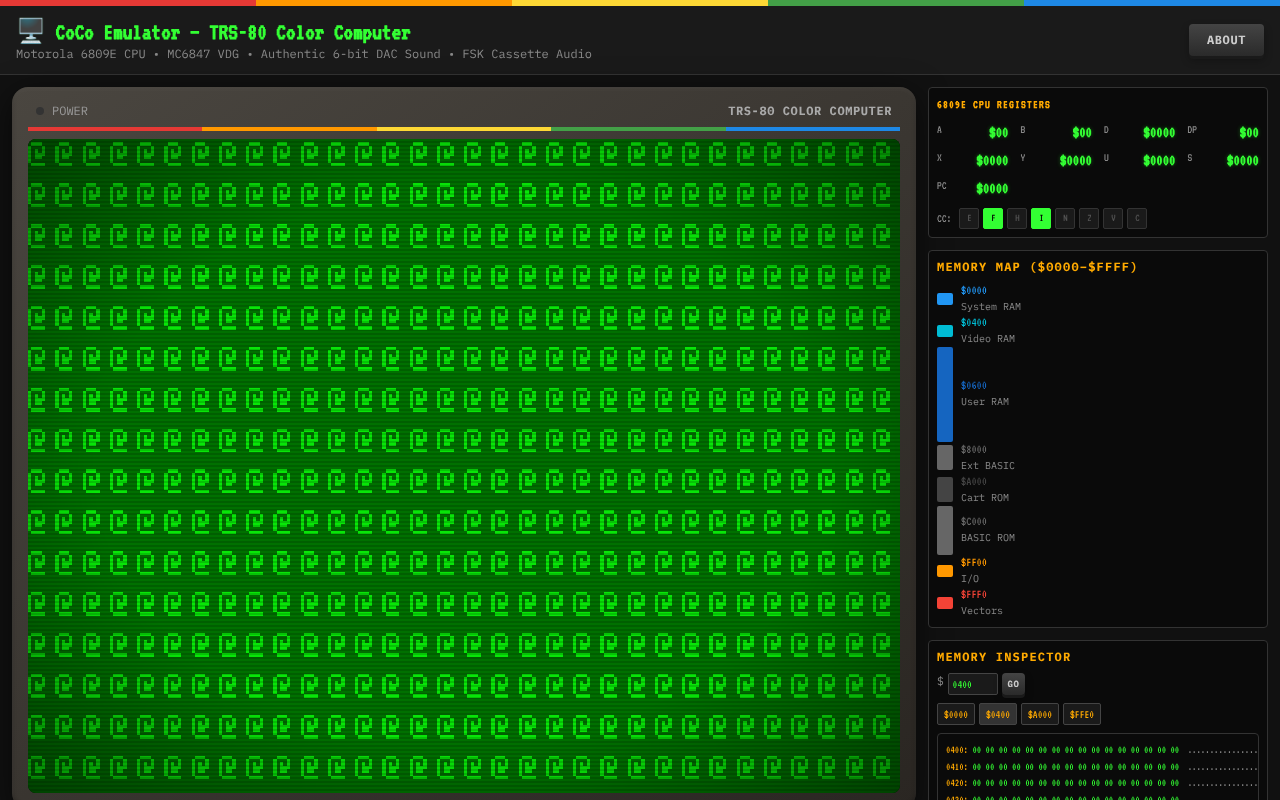 CoCo Emulator screenshot