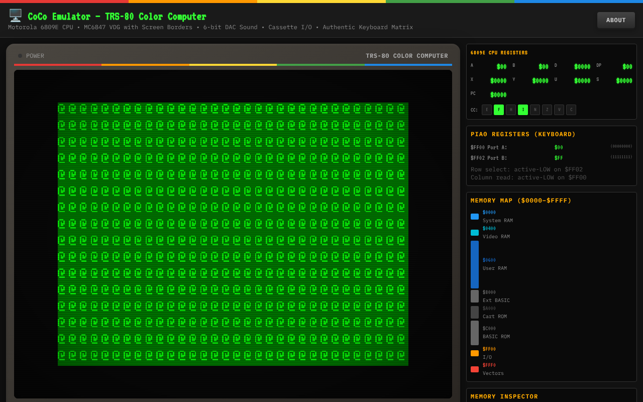 CoCo Emulator screenshot