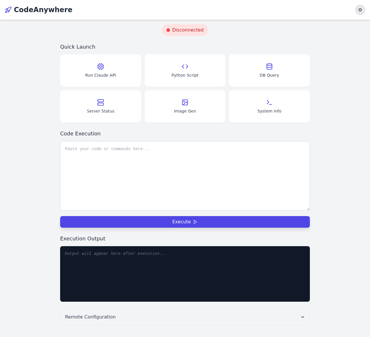 codeanywhere app