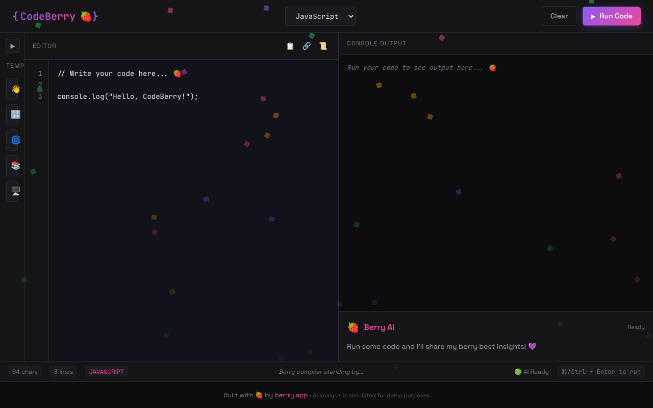 codeberry app