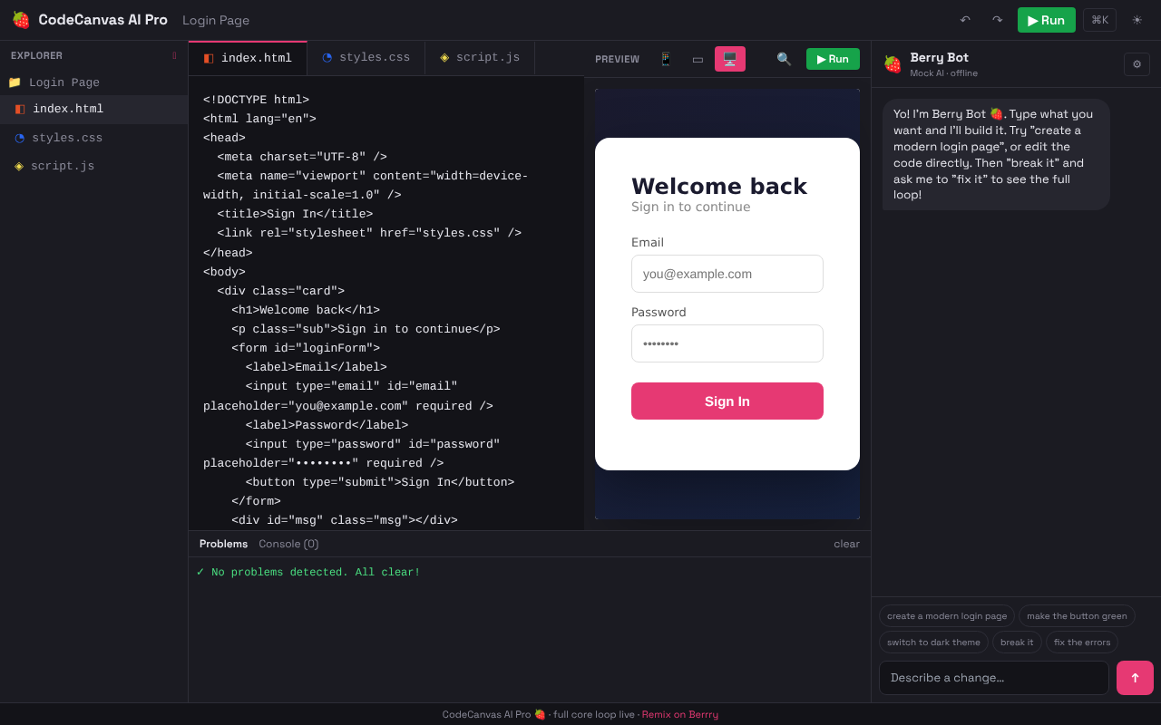 codecanvas-pro-vibe-coding app