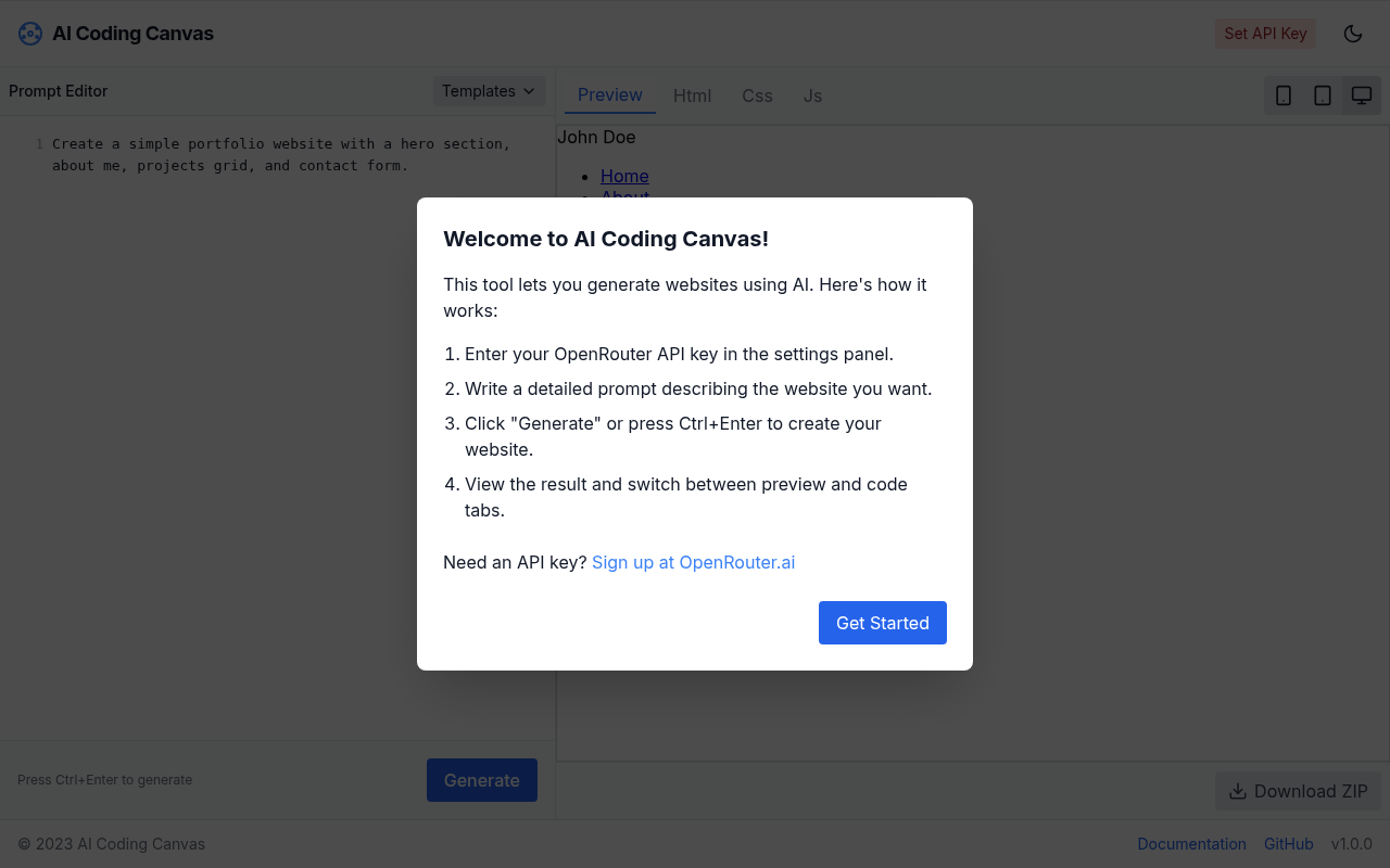 codecanvas app